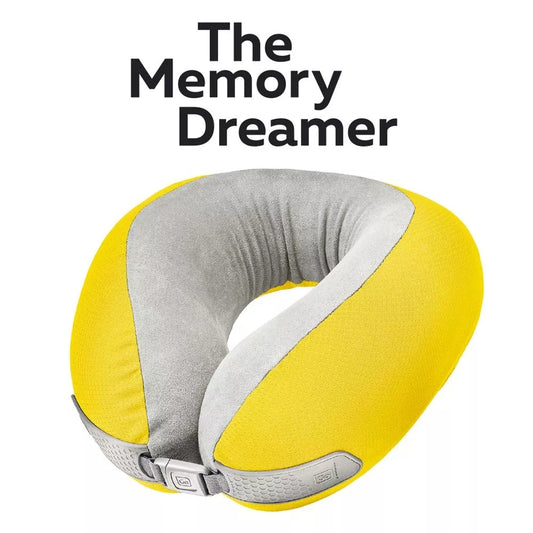 Go Travel, Memory Dreamer Pillow Yellow