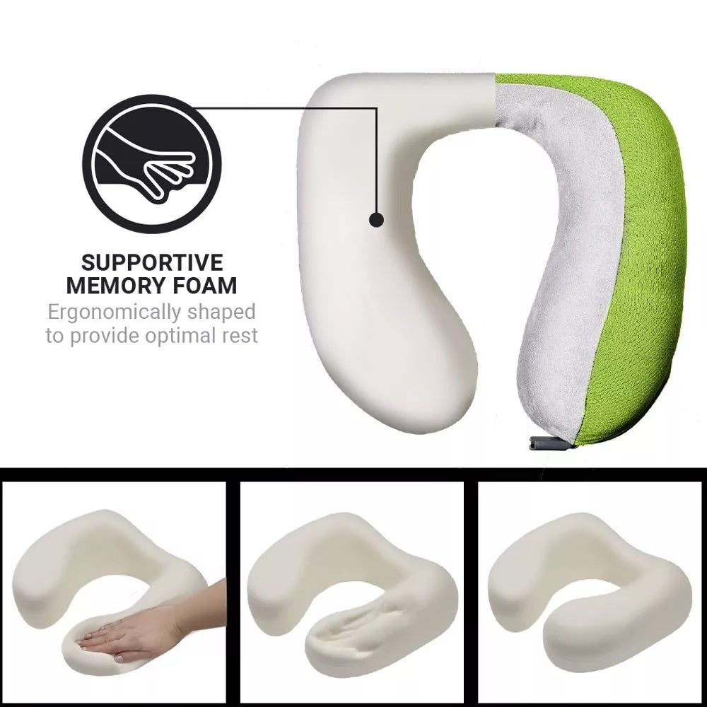 Go Travel, Memory Dreamer Pillow Green