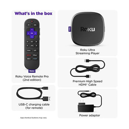 Roku, Ultra Ultimate Streaming Player 4K Wifi 6