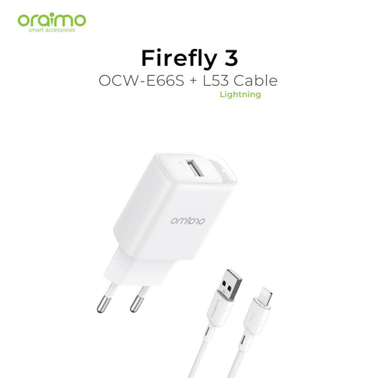 Oraimo, Charger Kit Eu Ocw-E66S+L53 White