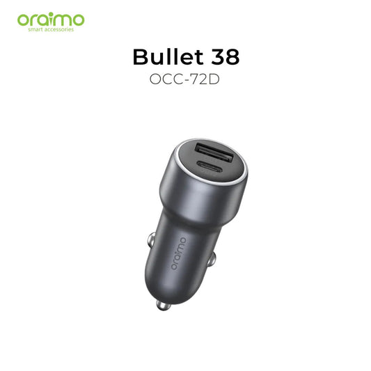 Oraimo, Car Charger Occ-72D Dark Chrome