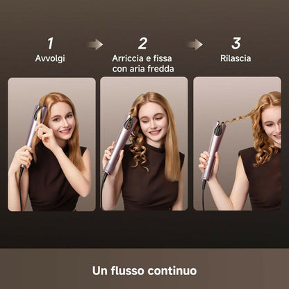 Dreame Air-Auto Fully Automatic Curling Iron Purple, DRM-AAT01A