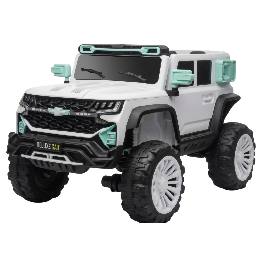 Kids Electric Ride-On Car – 12V Battery, Dual Motors, Remote Control, LED Lights & Music (Ages 3–12)