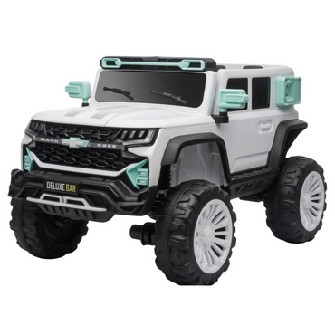 Kids Electric Ride-On Car – 12V Battery, Dual Motors, Remote Control, LED Lights & Music (Ages 3–12)