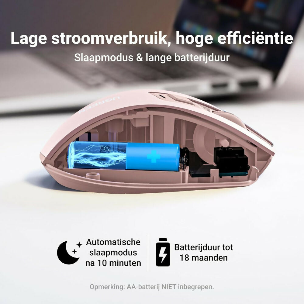 UGREEN Silent Wireless Mouse, 4000DPI, Accurate Control, Ergonomic Design for maximum Comfort - MU006 90545 15378