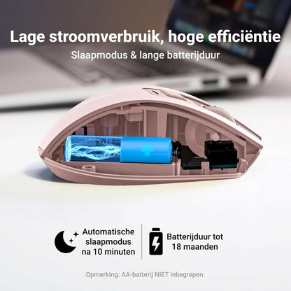 UGREEN Silent Wireless Mouse, 4000DPI, Accurate Control, Ergonomic Design for maximum Comfort - MU006 90545 15378
