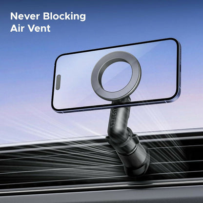 UGREEN MagSafe Car Phone Mount 2.5KG Strong Hold, 360° Adjustable Air Vent Mount, Double Metal Hook Stable Design - LP923 65185