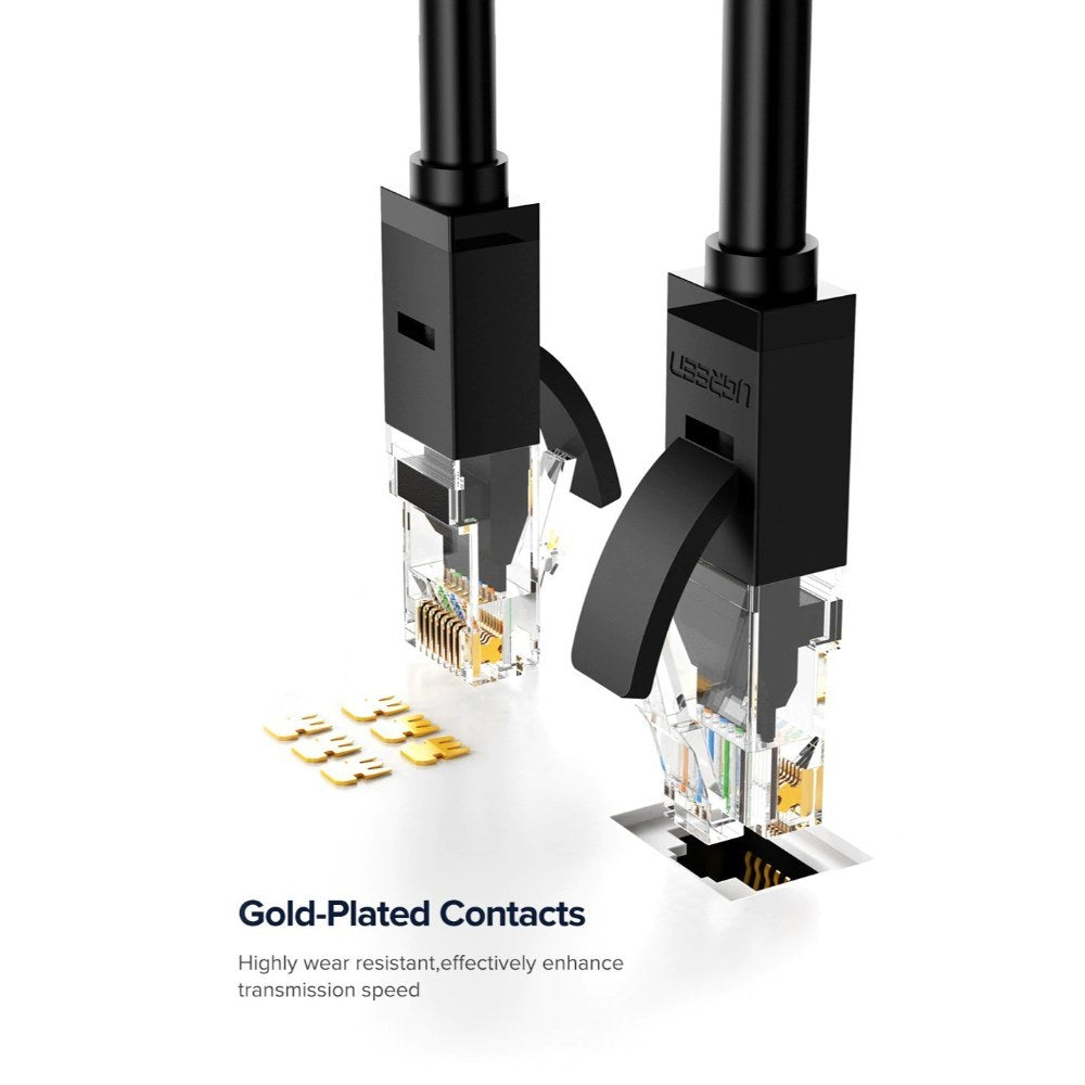 Ugreen, Rg45 Patch Cord Ethernet Cat6 Cable, Sturdy, Durable & Flat Design Ugreen Nw102 - 50172 - 50173 - 50175 - 50176 - 50182