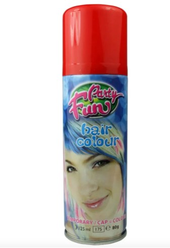 Party Fun, Colour Spray 125 Ml, Available in Different Colors