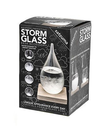 Satzuma, Weather Predicting Storm Glass Desk Accessory #SG-118.