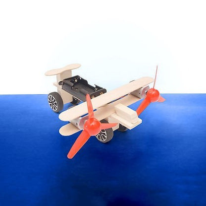 Satzuma, Make Your Own Twin Engine Biplane #STEM-002.