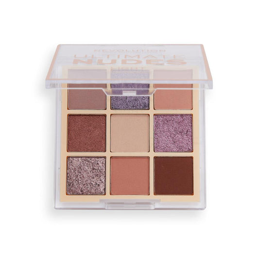 Makeup By Revolution, Revolution Ultimate Nudes Shadow Palette Light