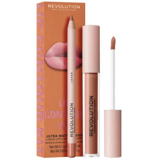 Makeup By Revolution, Lip Contour Kit Brunch