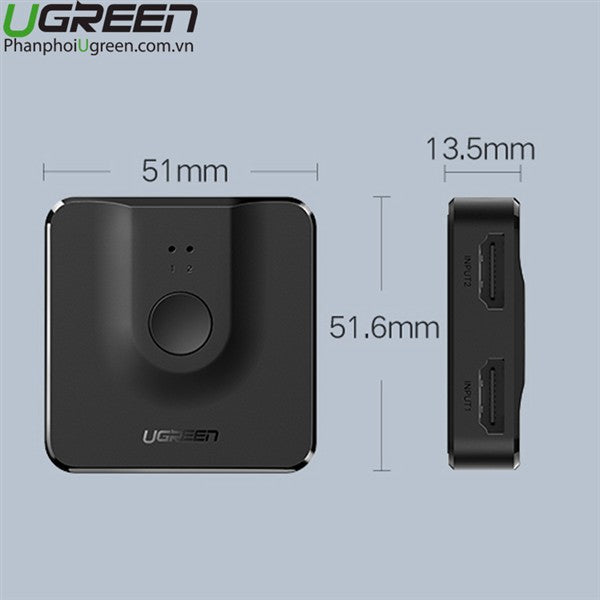 Ugreen, 4K Hdmi Bi-Directional Hdmi Switch / Splitter