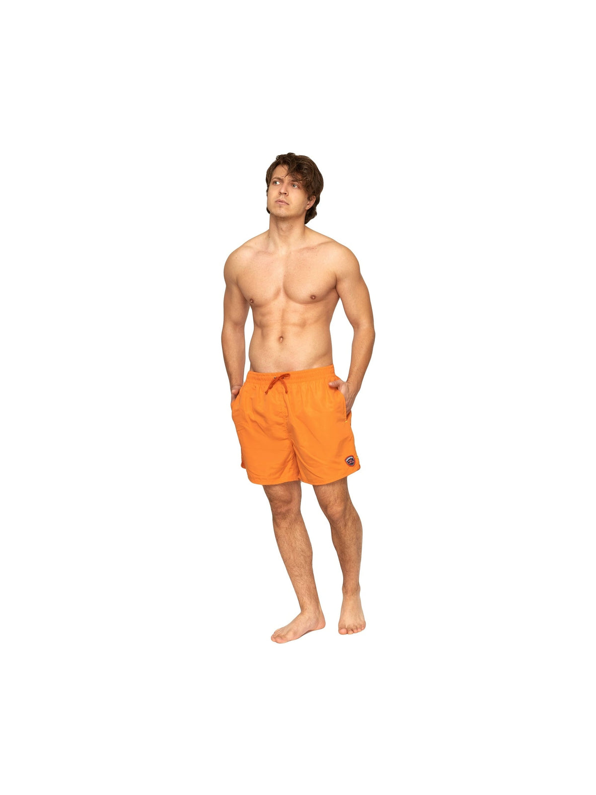 ZAGANO MEN SHORTS 5106-orange