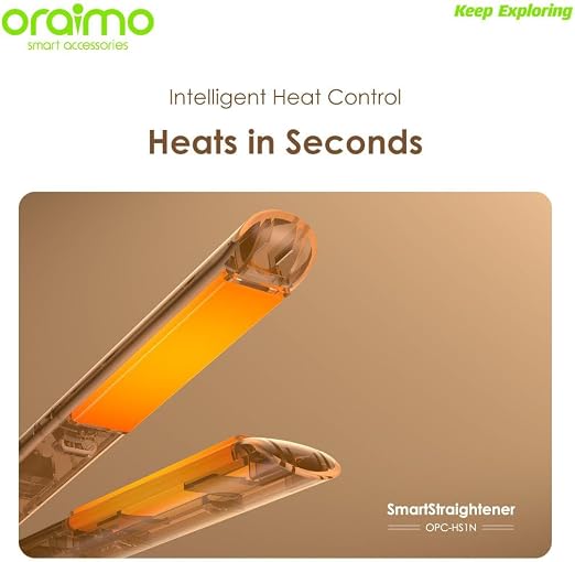 Oraimo, Hair Straightener Opc-Hs1N Black Charger Kit O