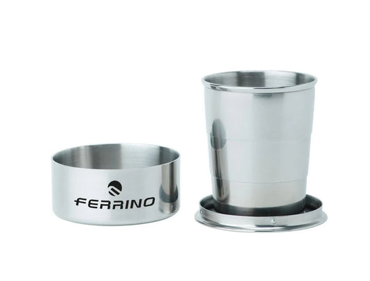Ferrino, Stainless Steel Collapsible Camping Tumbler