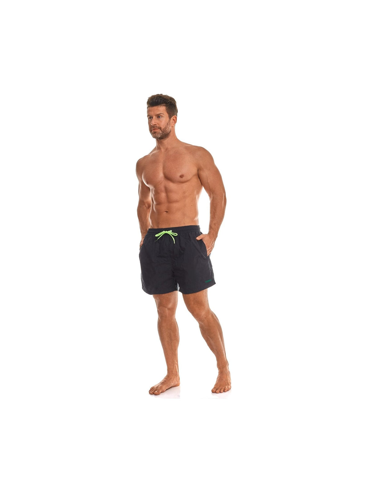 ZAGANO MEN SHORTS 5668-black