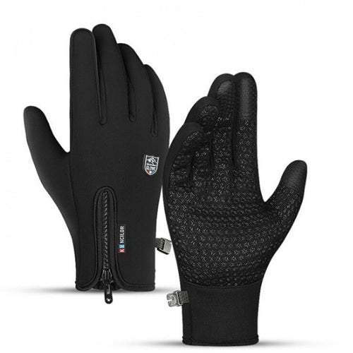 Winter Warm Gloves Touch Screen Windproof Anti-Slip For Driving Sports Cycling, Available in Different Colors