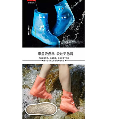 Waterproof Rain Shoes Covers , Blue, Available in Different Sizes