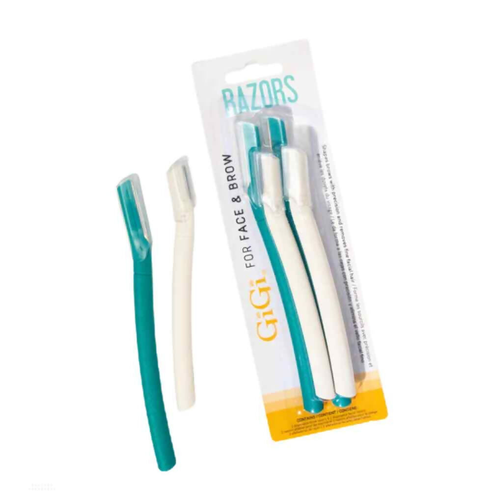 GIGI Razors Face & Brow 4Pcs