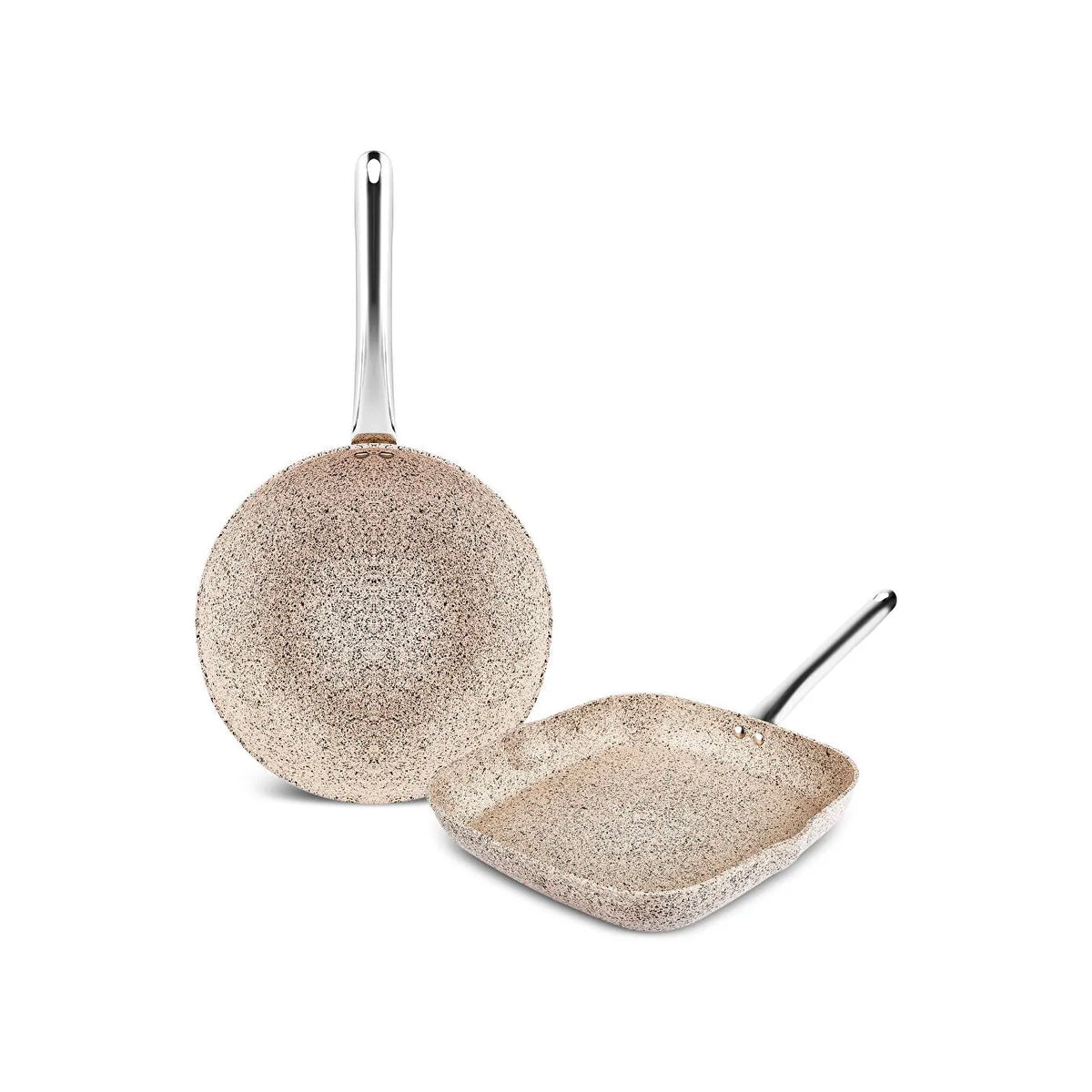 Karaca Biogranit Nare Wok & Grill Pan Set, 153.09.01.6435