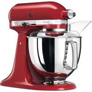 Kitchen Aid, Artisan Tilt Head stand Mixer 4.8L + 3L bowl + Flex edge beater + Pouring Sheild