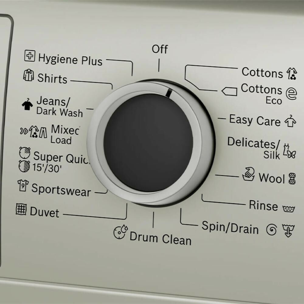 Bosch Serie 4 Front-Load Washing Machine, 8KG [Silver Inox], BOS-WAN2821XME