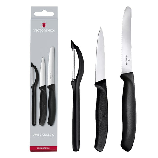 Victorinox, Set 2 Knives with Peeler