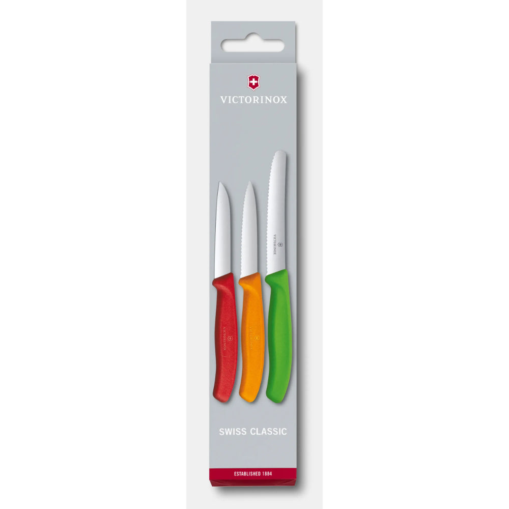 Victorinox Swiss Classic Paring Knife Set, 3 Pieces, 6.7116.32