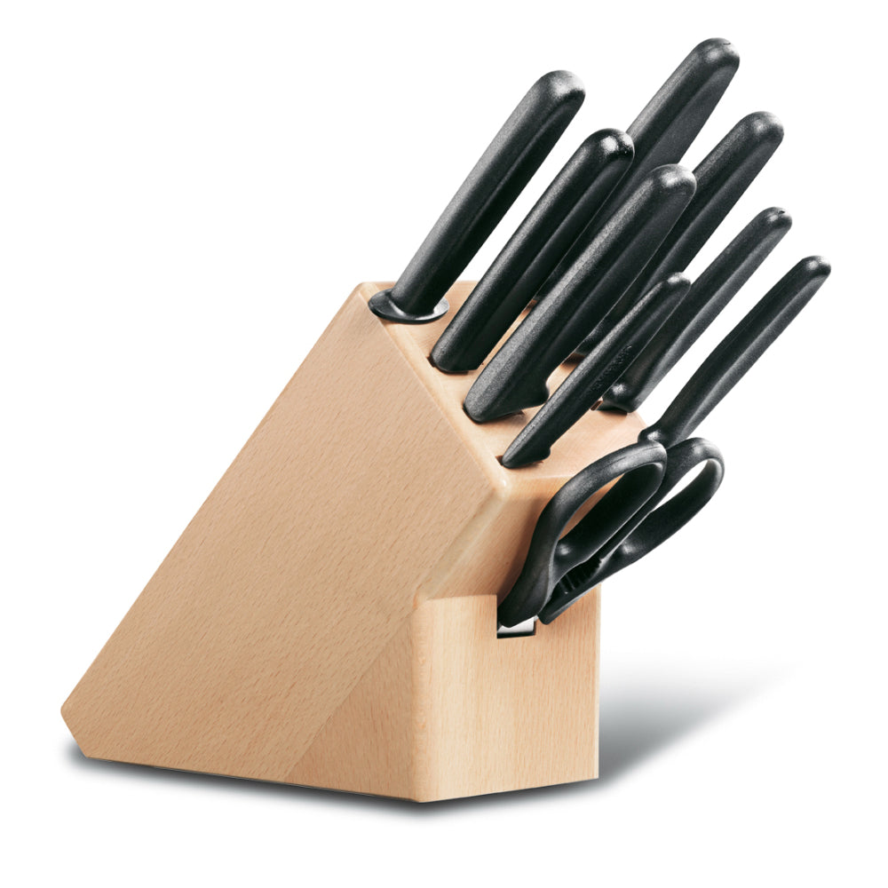 Victorinox Swiss Classic Cutlery Block, 9 Pieces, 6.7193.9