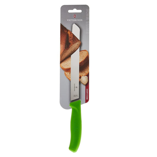 Victorinox Swiss Classic Bread Knife [Green], 6.8636.21L4B