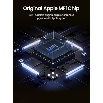 Ugreen, Mfi, Apple Certified 1.5M Cable Usb To Lightning 5V/2.4A - Nylon Braided & Aluminum Body Ugreen Us199 - 60157