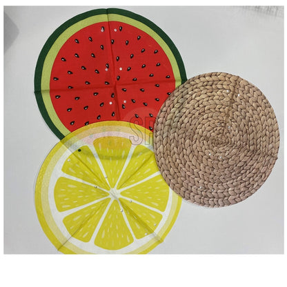 Napkins Round Diameter 32 cm Set 12 pcs in 3 assorted designs