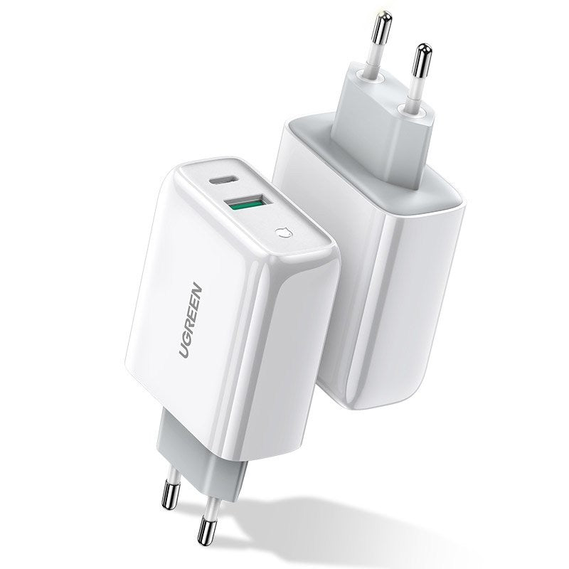 Ugreen, Pd 36W Dual Port Usb-A + Usb-C Cell Phone Wall Charger