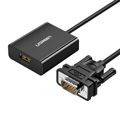 Ugreen, Vga To Hdmi Adapter Cable With 3.5Mm Audio, Full Hd