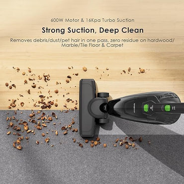 Oraimo, Smartvacuum Corded Vacuum Cleaner With 5M Wire, 500W