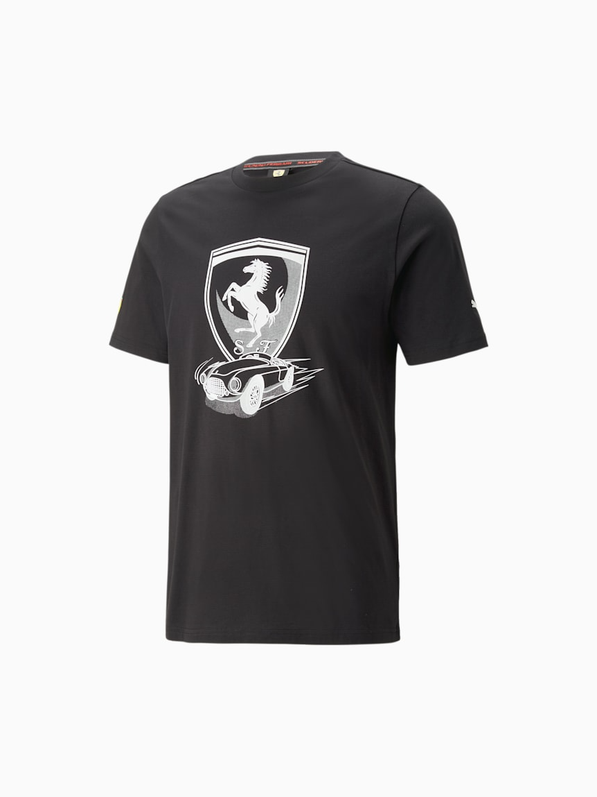 PUMA FERRARI RACE BIG SHIELD TEE