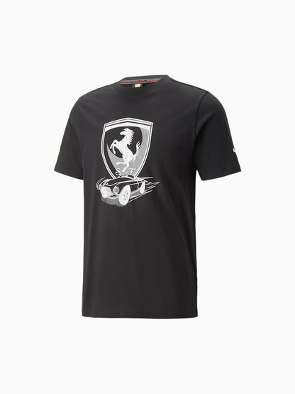 PUMA FERRARI RACE BIG SHIELD TEE