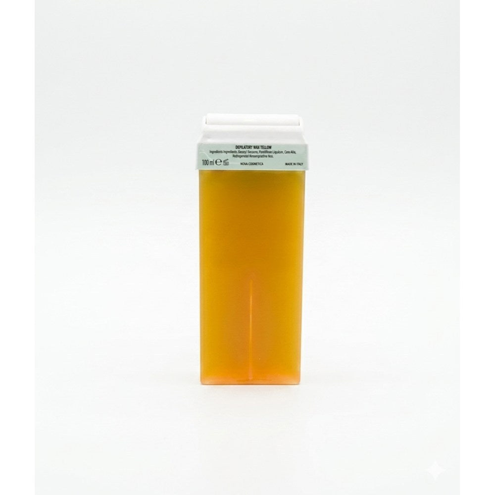 Professional Roll-On Wax Cartridge Wax Tube 100Ml Honey Made In Italy