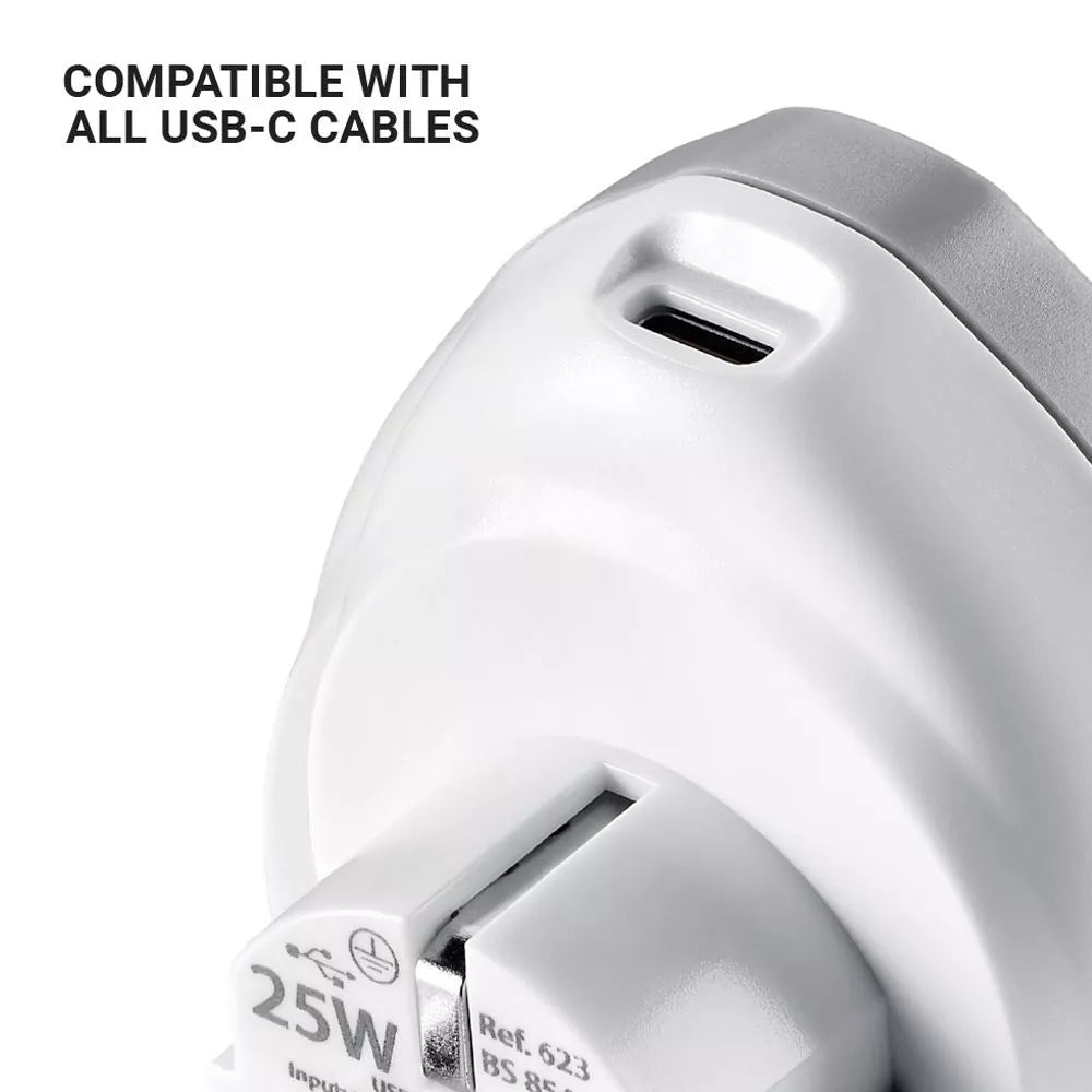 Go Travel, World -EU USB-C Adapter + 25W