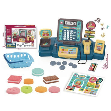 Food Toy Cash Register Table, Available in Different Colors