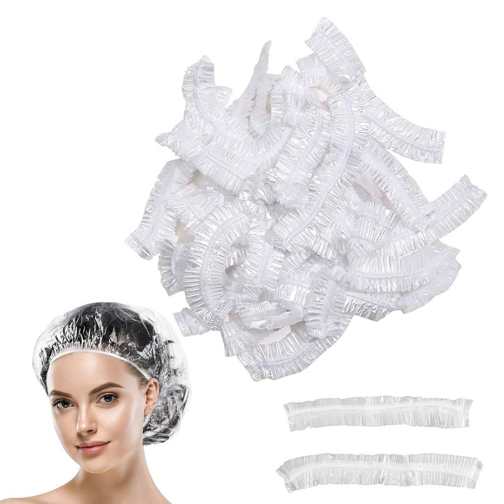 La Perla Tech, Shower Cap Disposable - 100 Pcs Thickening Women