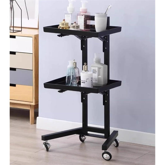 La Perla Tech, Rolling Trolley Spa Storage Organizer Rolling Cart Acrylic Tray, 6414202115088