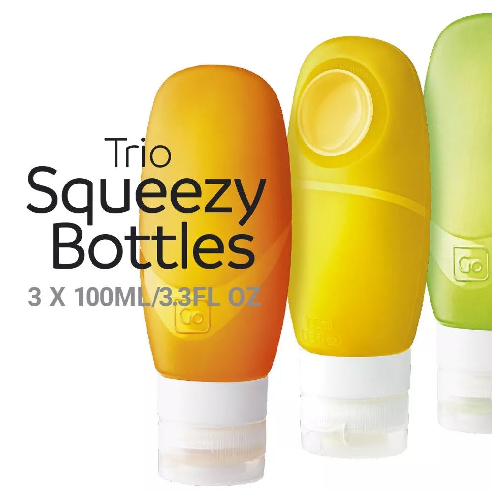 Go Travel, Trio Squeeze Bottles