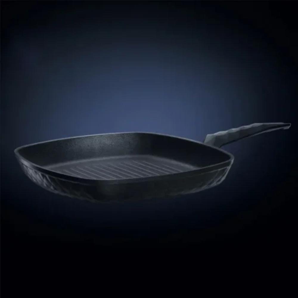 Karaca BioDiamond Antibacterial Handle Induction Base Grill Pan 28 cm, 153.03.08.0421