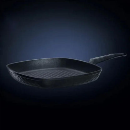 Karaca BioDiamond Antibacterial Handle Induction Base Grill Pan 28 cm, 153.03.08.0421