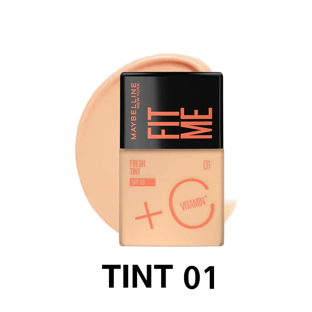Maybelline New York, Fit Me Fresh Tint Spf 50 Vit-C 115 As 01