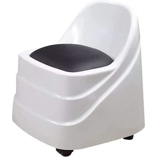 La Perla Tech, Professional Pedicure Master Stool, Movable Technician Stool Beauty Salon Technician Chair, Large Work Chair, Pneumatic Master Chair