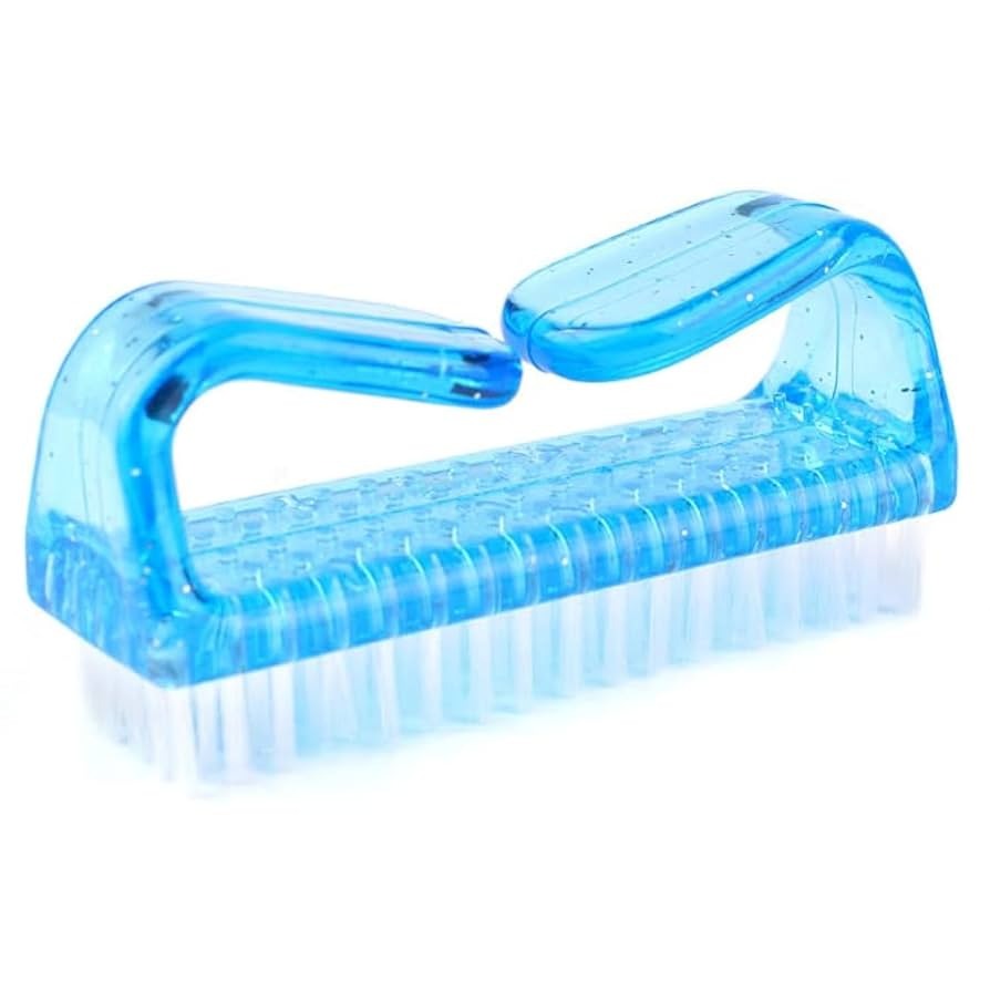 La Perla Tech, Handle Grip Nail Brush Big Size Fingernail Scrub Cleaning Brushes